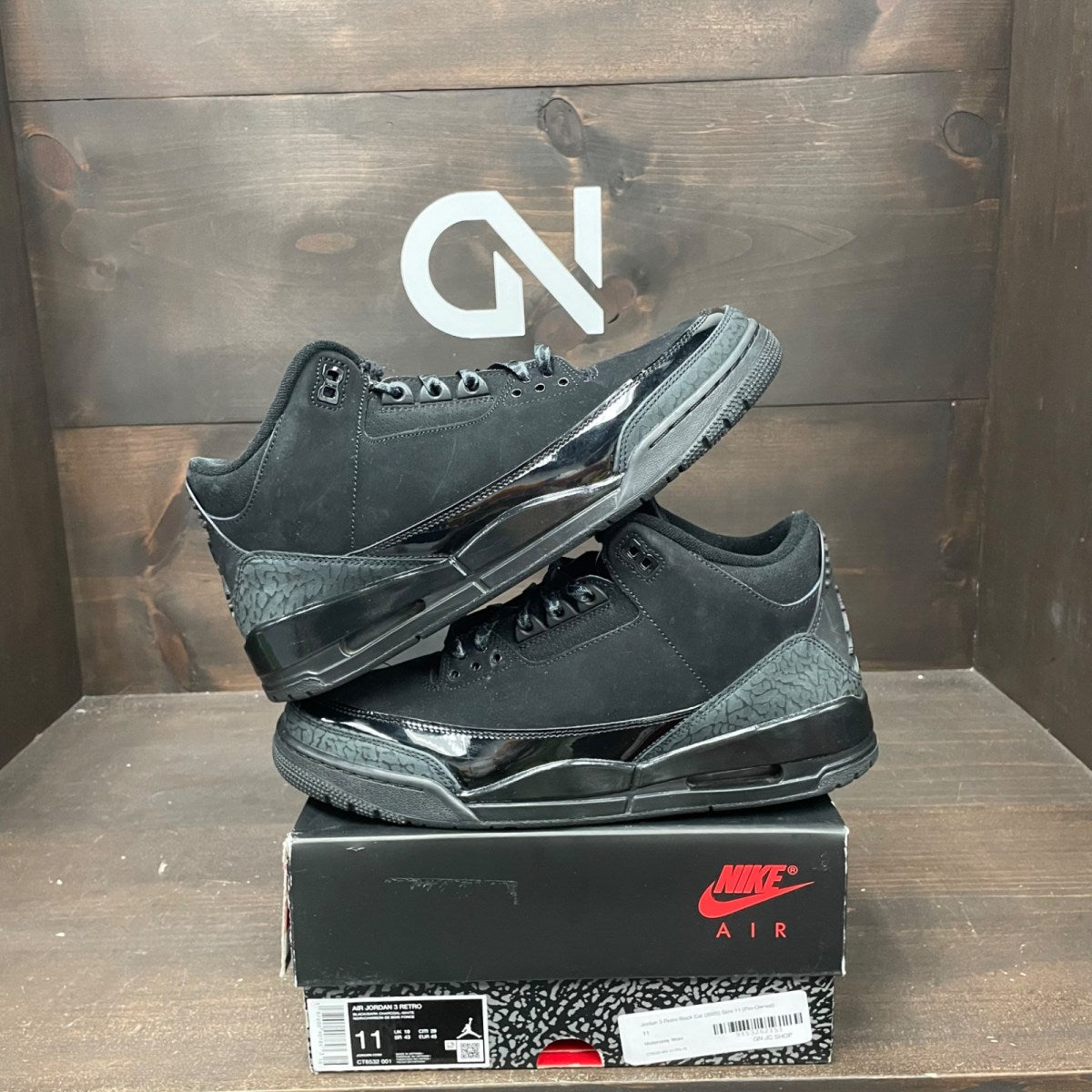 Jordan 3 Retro Black Cat (2025) - Image 1