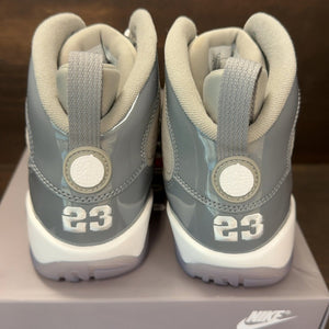 Jordan 9 Retro Cool Grey (2025) (GS) Size 7Y - aux