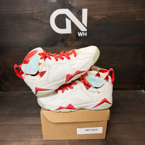Jordan 7 Retro Topaz Mist (GS) Size 5.5Y (Pre-Owned) - Image 1