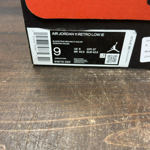 Jordan 11 Retro Low IE Bred (2021) - Image 7
