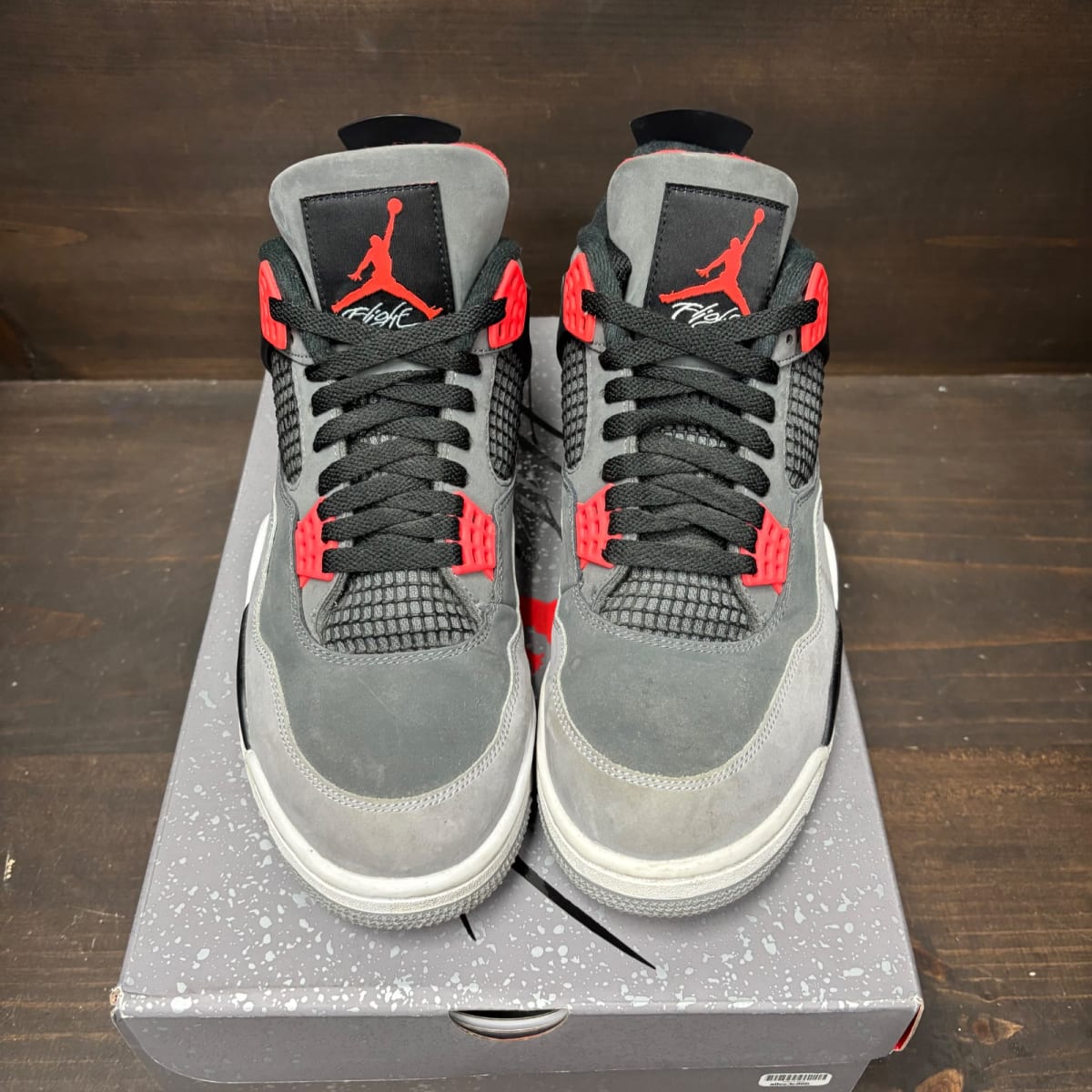 Jordan 4 Retro Infrared Size 10.5 (Pre-Owned) - side