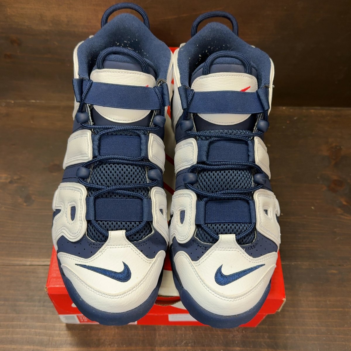 Nike Air More Uptempo 96 Olympic (2024) Size 10.5 (Pre-Owned) - tag