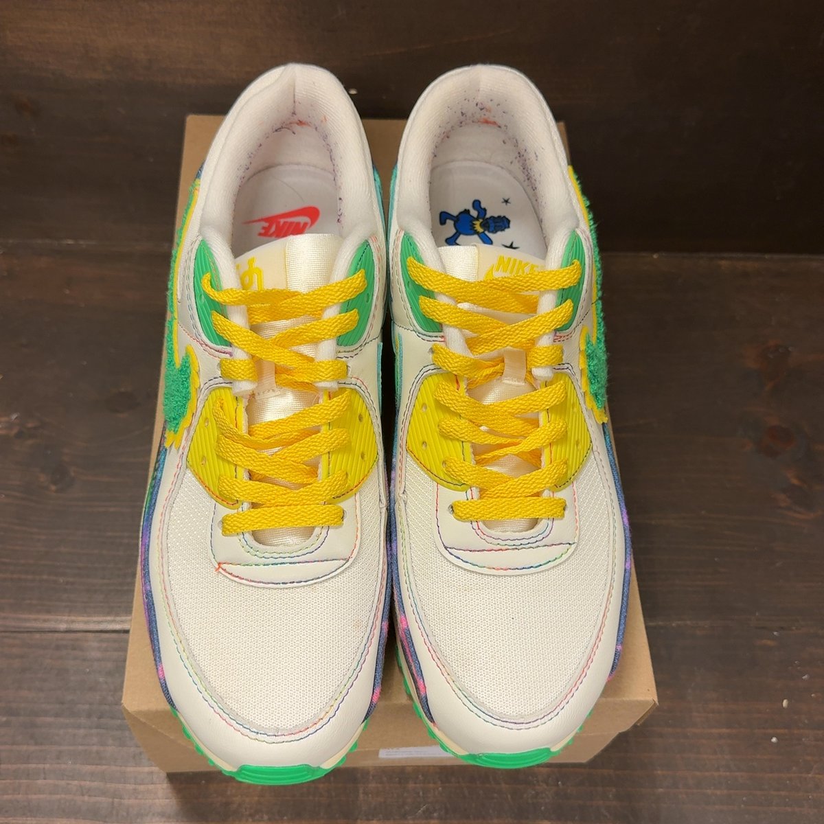 Nike Air Max 90 Grateful Dead University of Oregon Grateful Ducks Size 11.5 (Pre-Owned) - tag