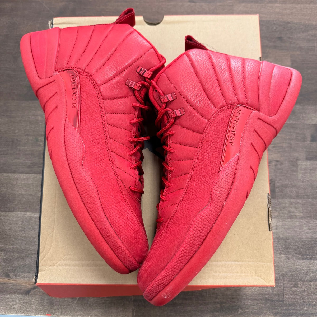 Jordan 12 Retro Gym Red (2018) Size 13 (Pre-Owned) - Image 1