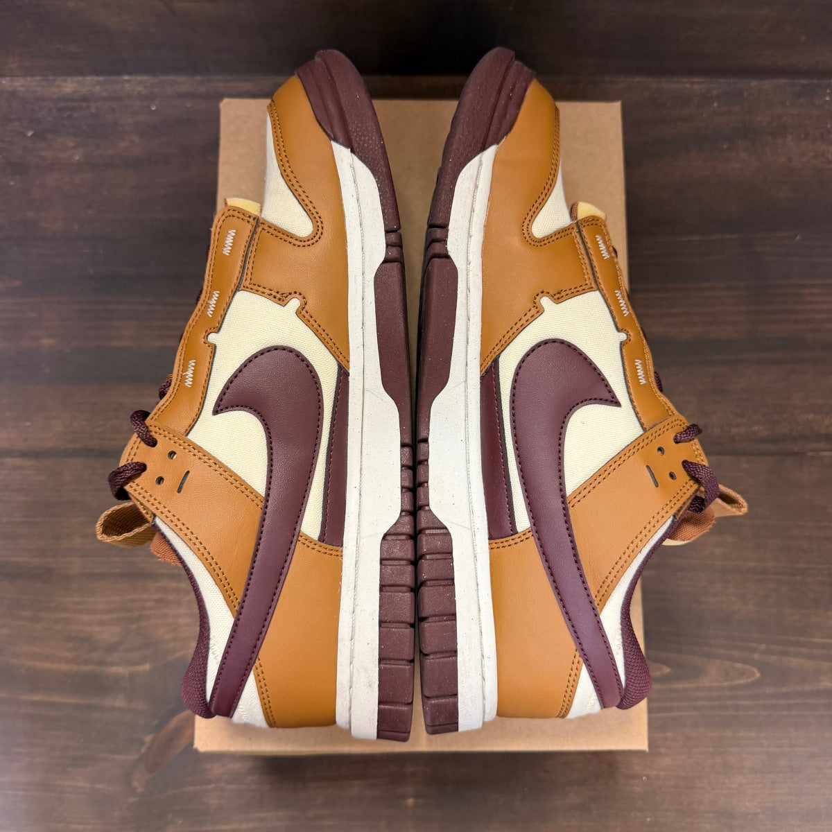 Nike Dunk Low Jumbo Light British Tan Size 11 (Pre-Owned) - Image 6