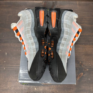 Nike Air Max 95 OG Big Bubble Bright Mandarin (2025) Size 9.5 (Pre-Owned) - tag