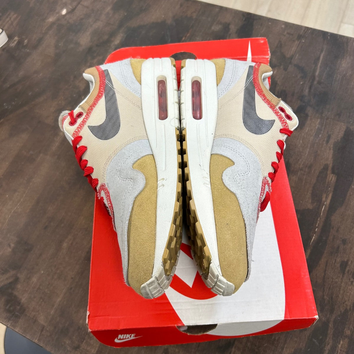Nike Air Max 1 Inside Out Club Gold Black - Image 3