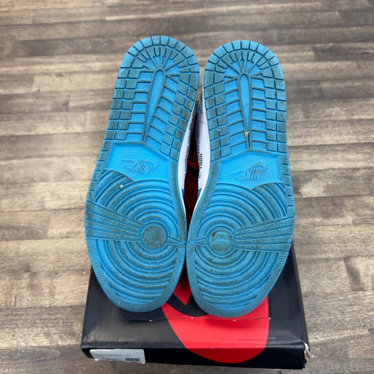 Jordan 1 Retro High Off-White University Blue - Image 5