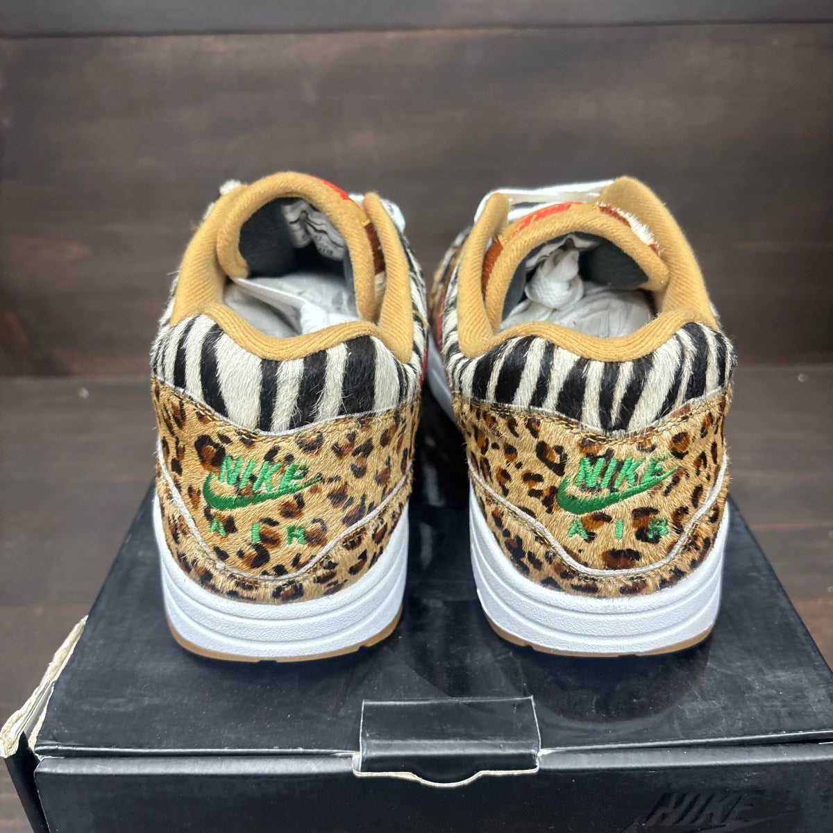 Nike Air Max 1 atmos Animal Pack 2.0 (All Black Box) (2018) - Image 5