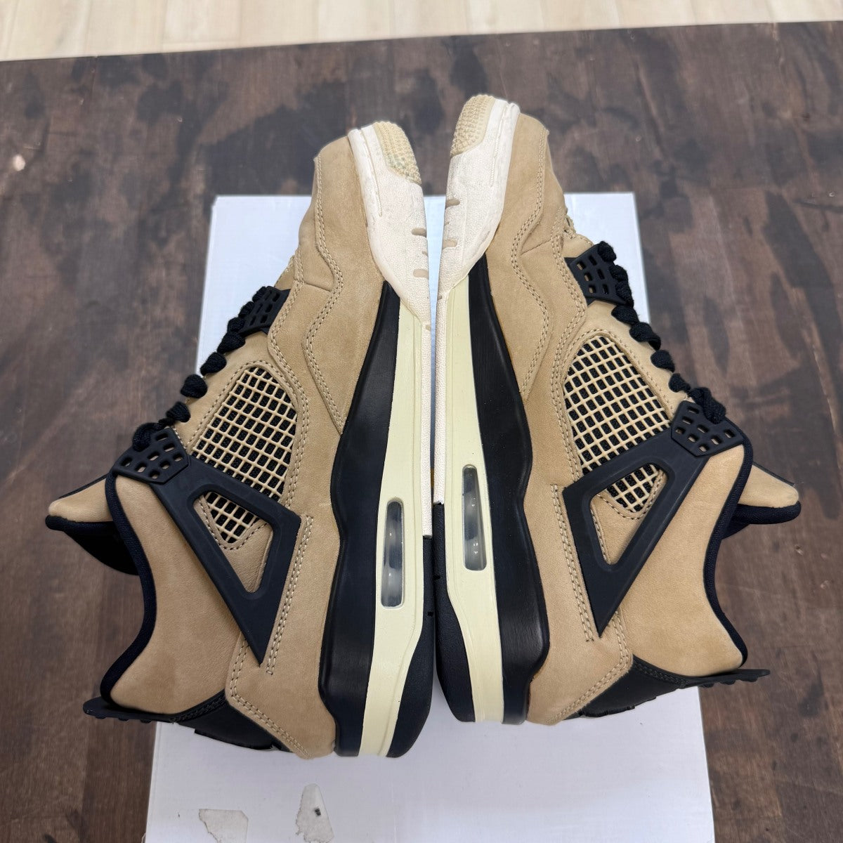 Jordan 4 Retro Fossil (Women's) - Image 1