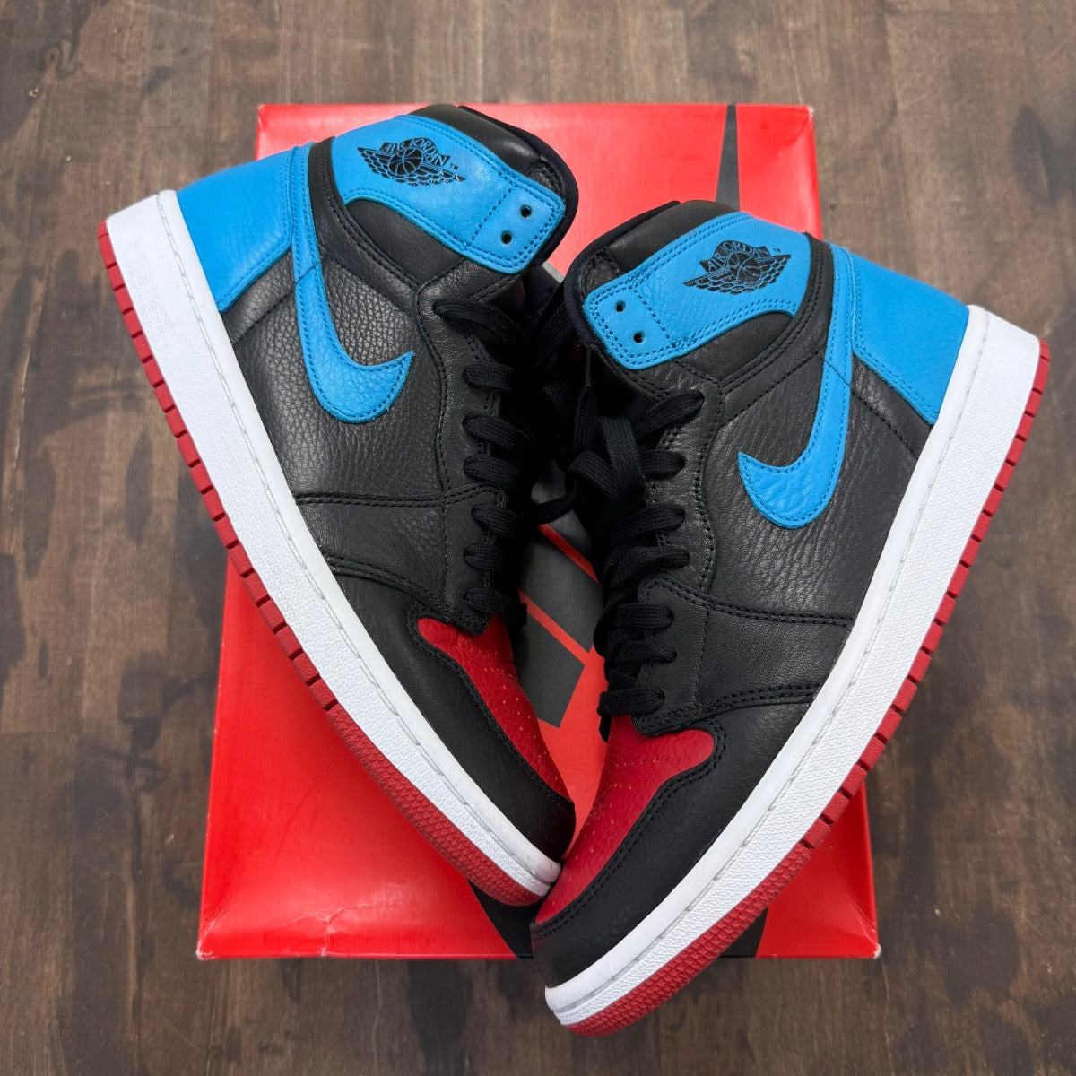 Jordan 1 Retro High NC to Chi (Women's) Size 10W (Pre-Owned) - Image 1