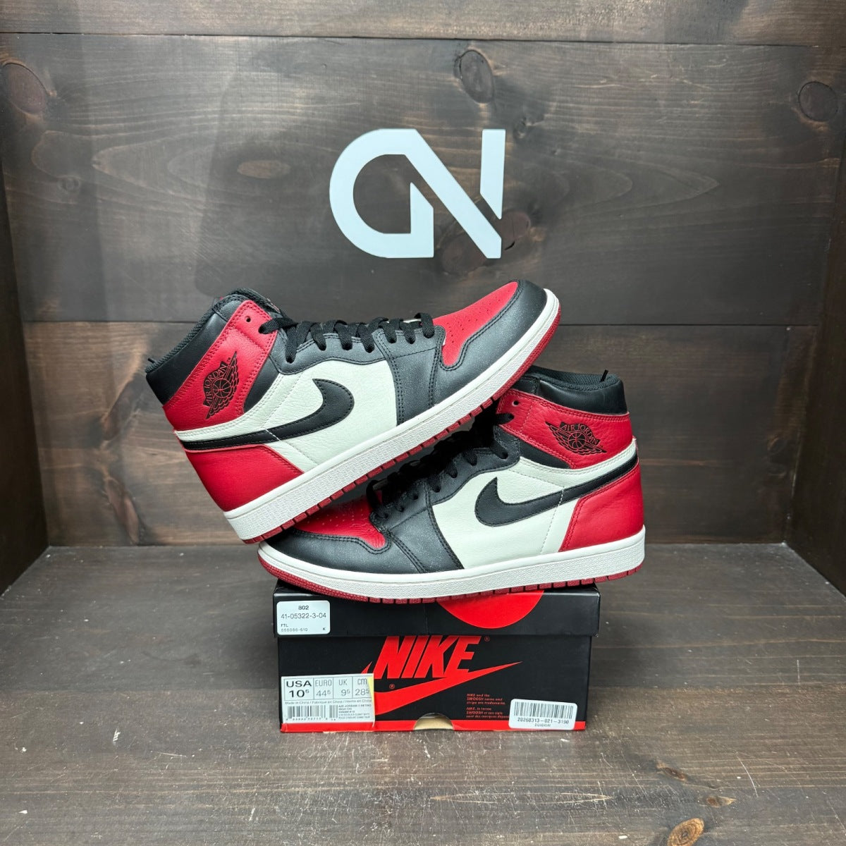 Jordan 1 Retro High Bred Toe - Image 1