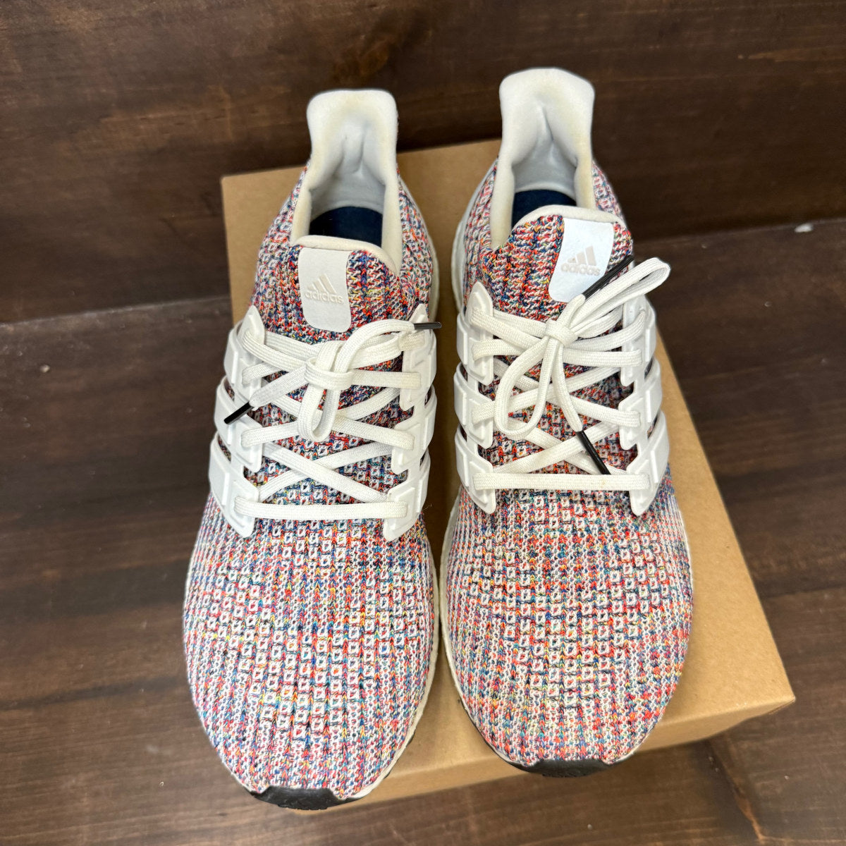 adidas Ultra Boost 4.0 White Multi-Color Size 11 (Pre-Owned) - Image 2