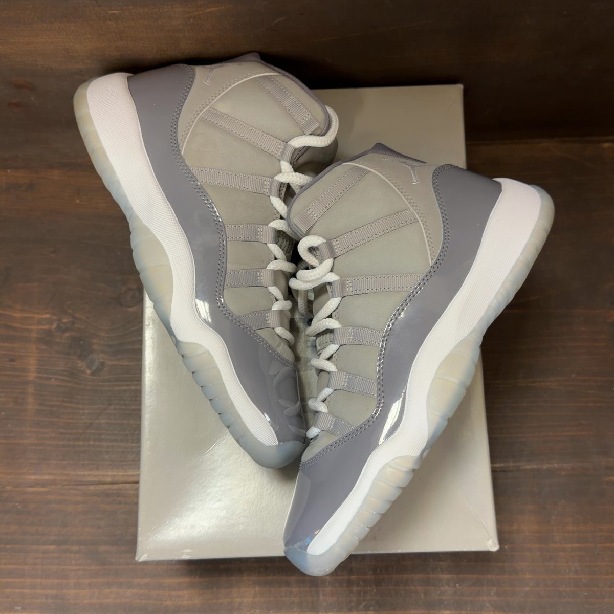 Jordan 11 Retro Cool Grey (2021) (GS) Size 7Y (Pre-Owned) - back