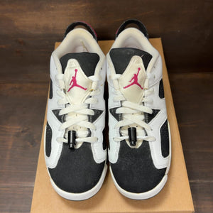 Jordan 6 Retro Low Fuchsia Flash (GS) Size 7Y (Pre-Owned) - tag