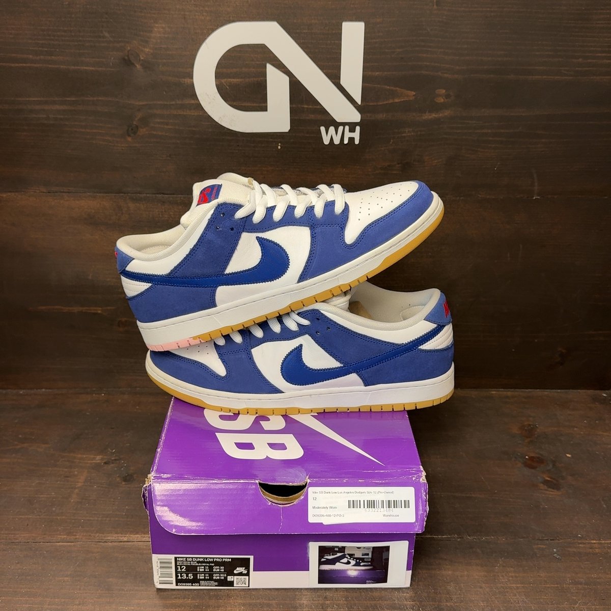 Nike SB Dunk Low Los Angeles Dodgers Size 12 (Pre-Owned) - front