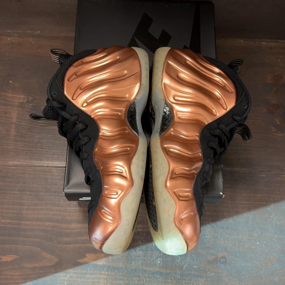 Nike Air Foamposite One Copper (2024) Size 9.5 (Pre-Owned) - aux