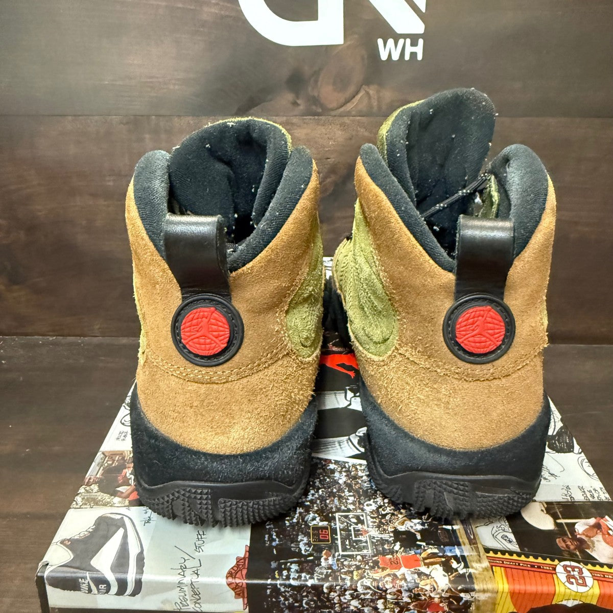 Jordan 9 Retro Boot NRG Military Brown - Image 5