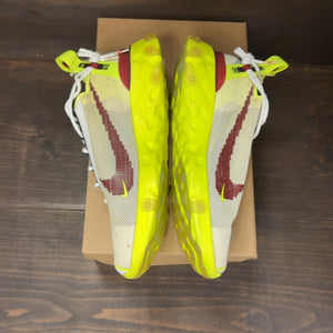 Nike React Runner ISPA Platinum Tint Volt Glow Team Red Size 11 (Pre-Owned) - Image 4