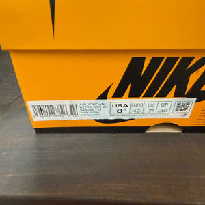 Jordan 1 Retro High OG Taxi Size 8.5 (Pre-Owned)