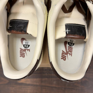 Nike Air Force 1 Low '07 Soft Pearl Brown Croc Size 11.5 - aux