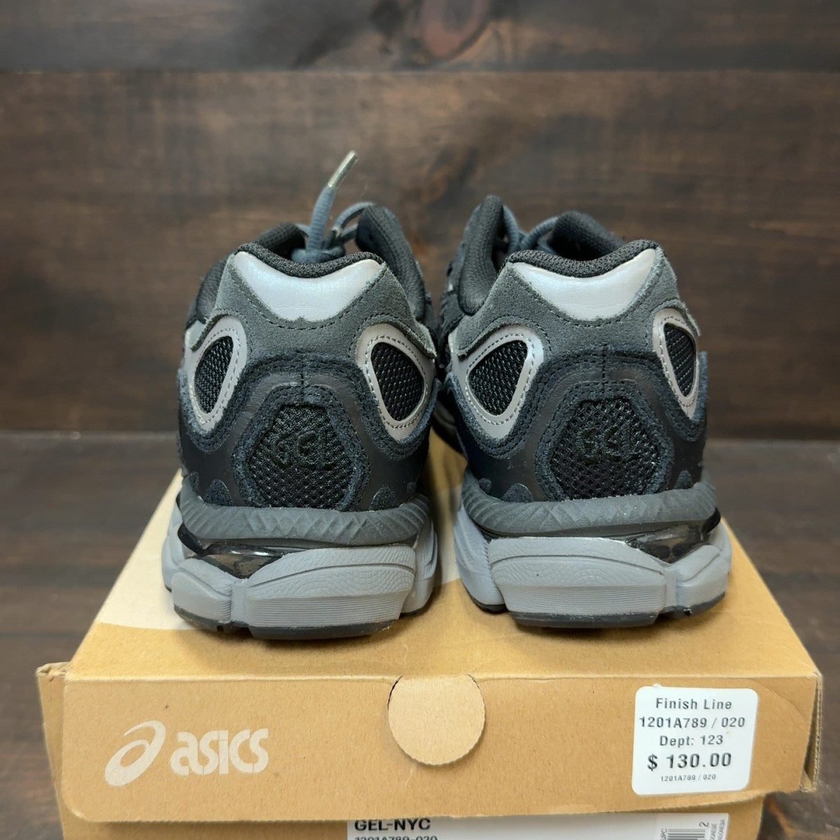 ASICS Gel-NYC Graphite Grey Black - Image 5