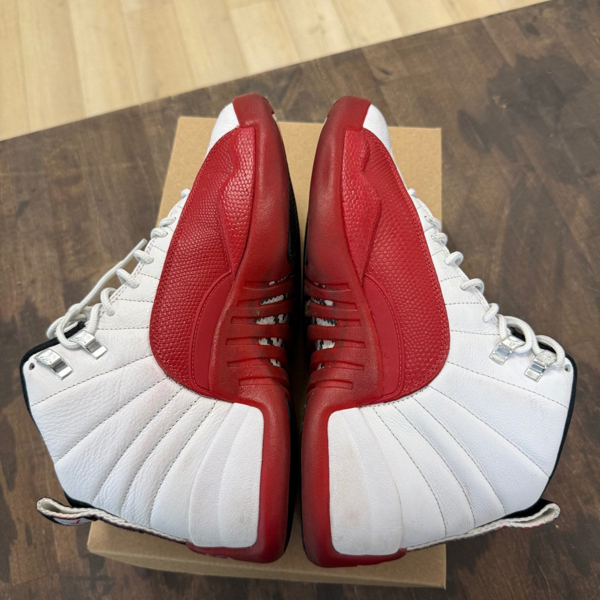 Jordan 12 Retro Cherry (2023) Size 9 (Pre-Owned) - Image 4