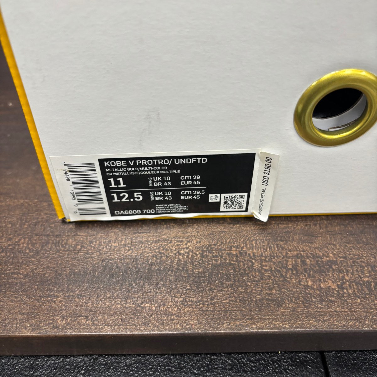 Nike Kobe 5 Protro Undefeated Hall of Fame - Image 7