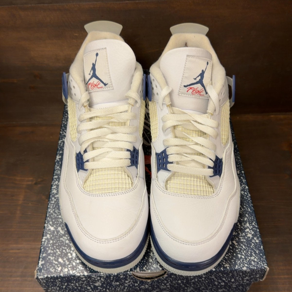 Jordan 4 Retro Midnight Navy - Image 3