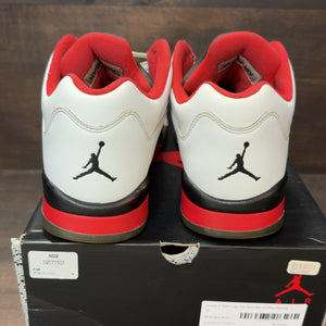 Jordan 5 Retro Low Fire Red Size 12 (Pre-Owned) - aux
