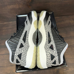 Jordan 11 Retro Low IE Black Cement Size 10 (Pre-Owned) - Image 4