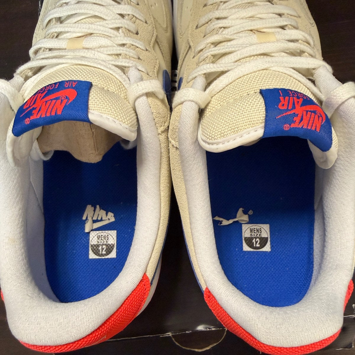Nike Air Force 1 Low '07 LV8 Coconut Milk Hyper Royal - Image 5
