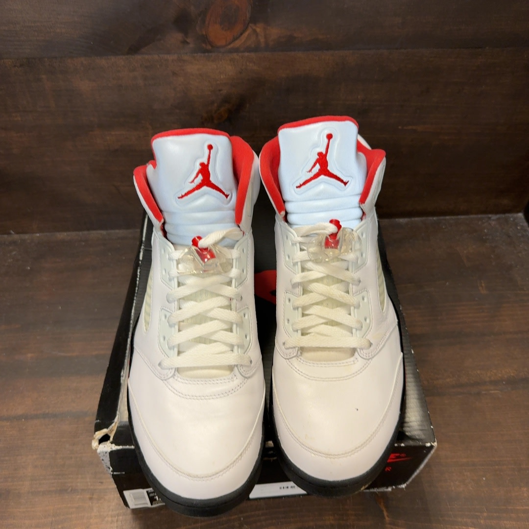 Jordan 5 Retro Fire Red Silver Tongue (2020) - Image 3