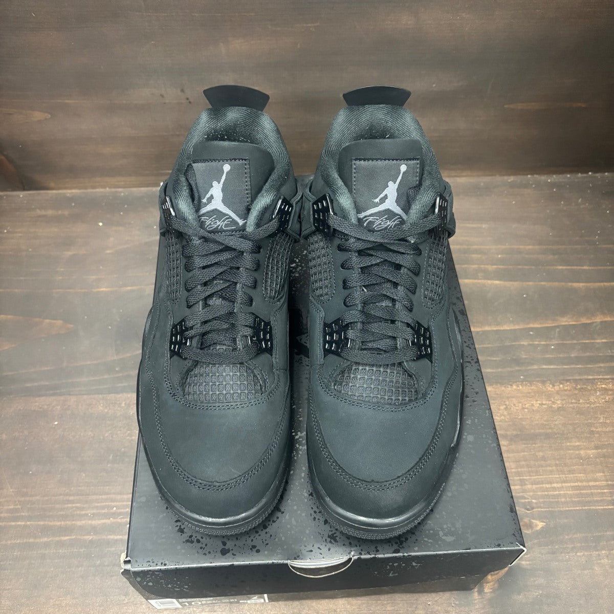 Jordan 4 Retro Black Cat (2025) Size 10.5 (Pre-Owned)