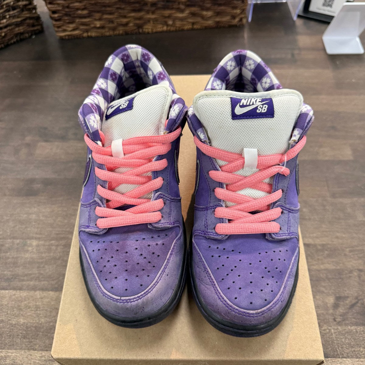 Nike SB Dunk Low Concepts Purple Lobster Size 7.5 (Pre-Owned) - Image 3