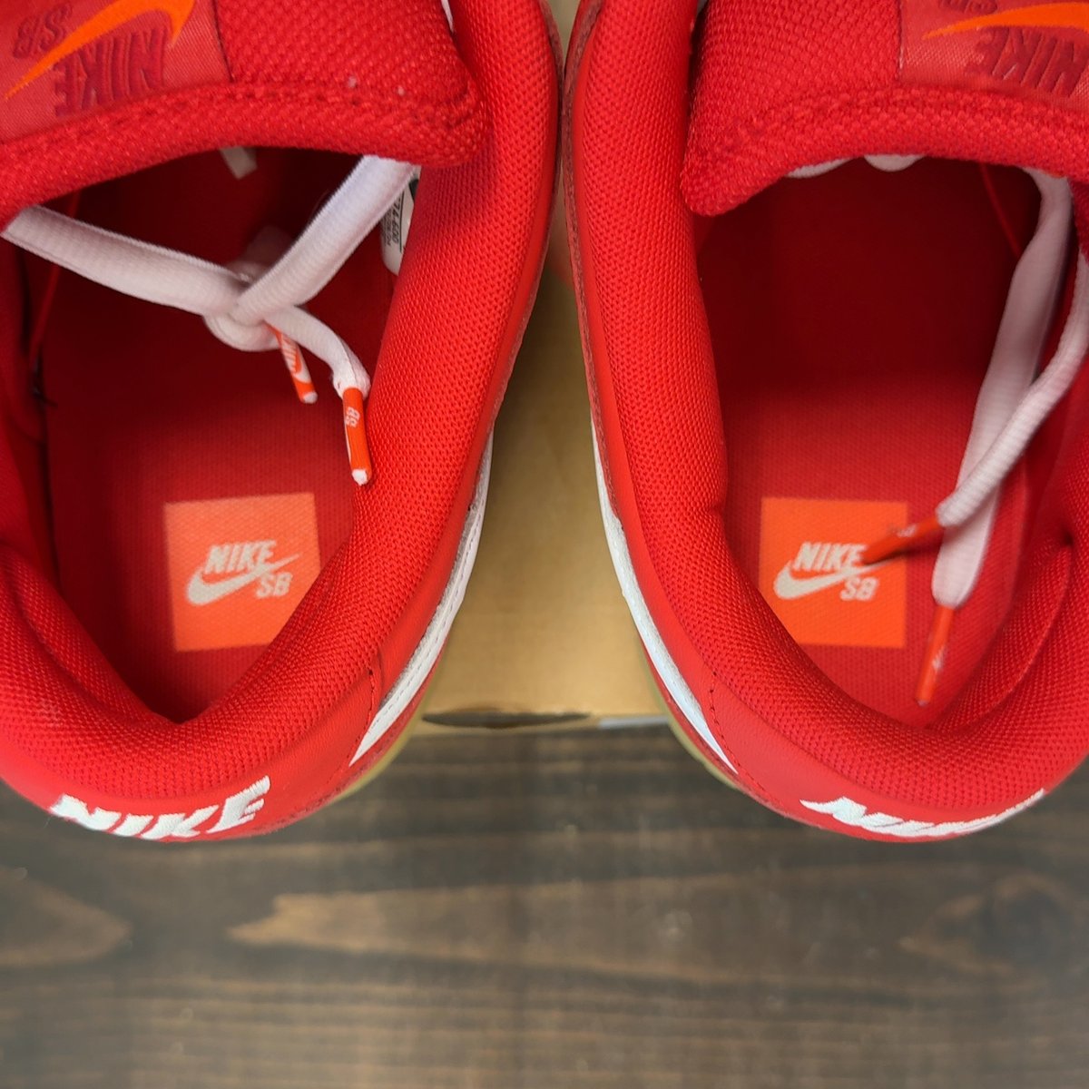 Nike SB Dunk Low University Red Gum Size 13 (Pre-Owned) - aux