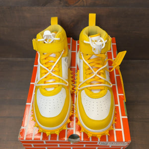 Nike Air Force 1 Mid SP Off-White Varsity Maize - Image 3