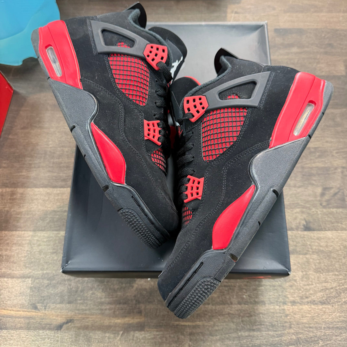 Jordan 4 Retro Red Thunder - Image 1