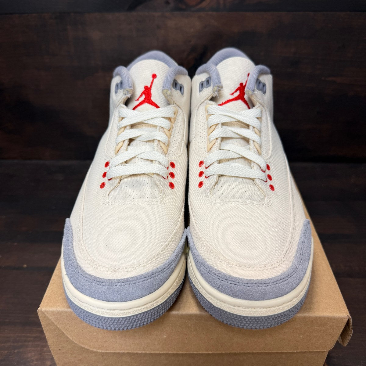 Jordan 3 Retro Muslin Size 8 (Pre-Owned) - Image 3