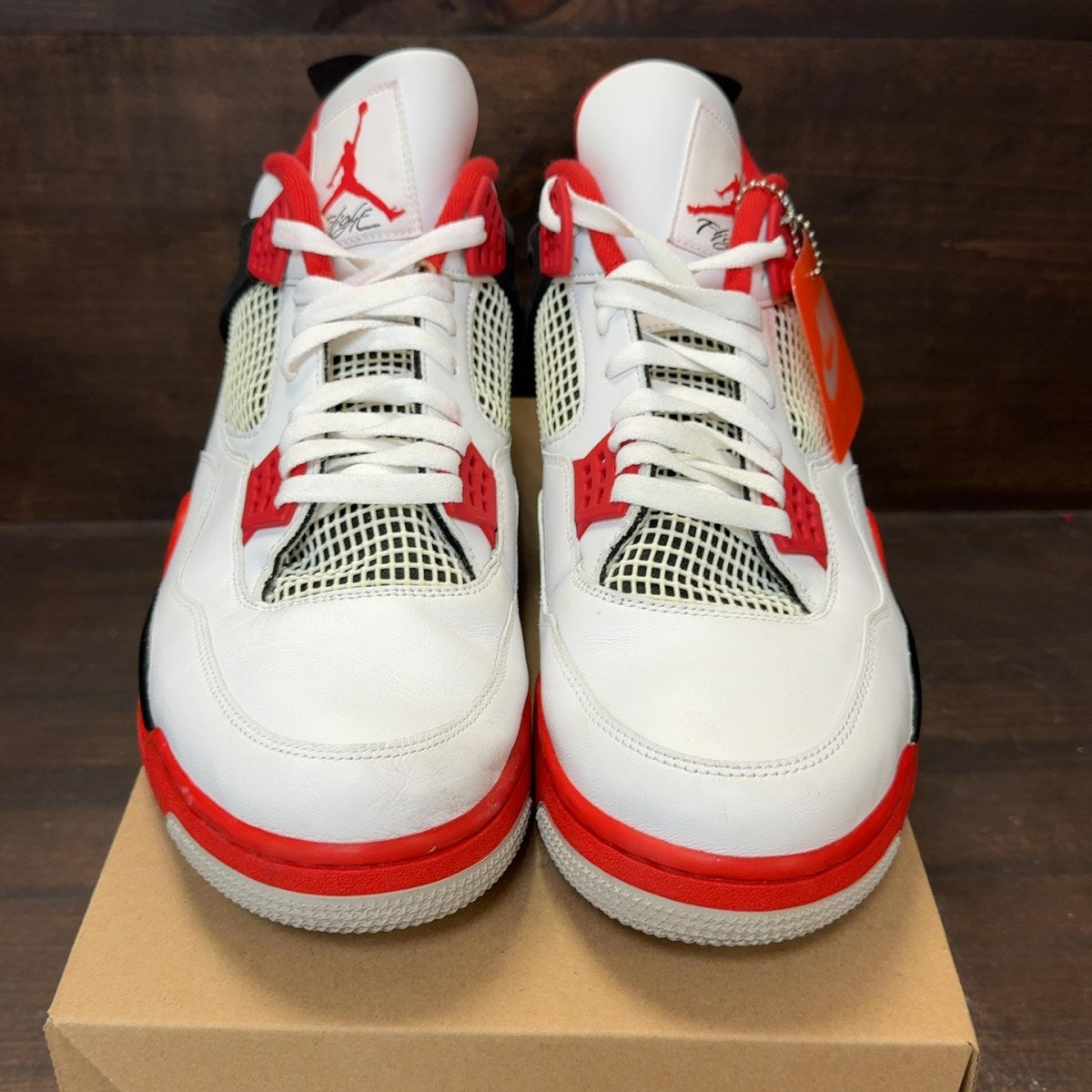 Jordan 4 Retro Fire Red (2020) Size 15 (Pre-Owned) - Image 3