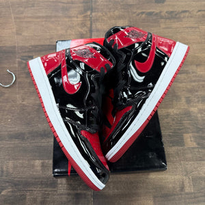 Jordan 1 Retro High OG Patent Bred - Image 1