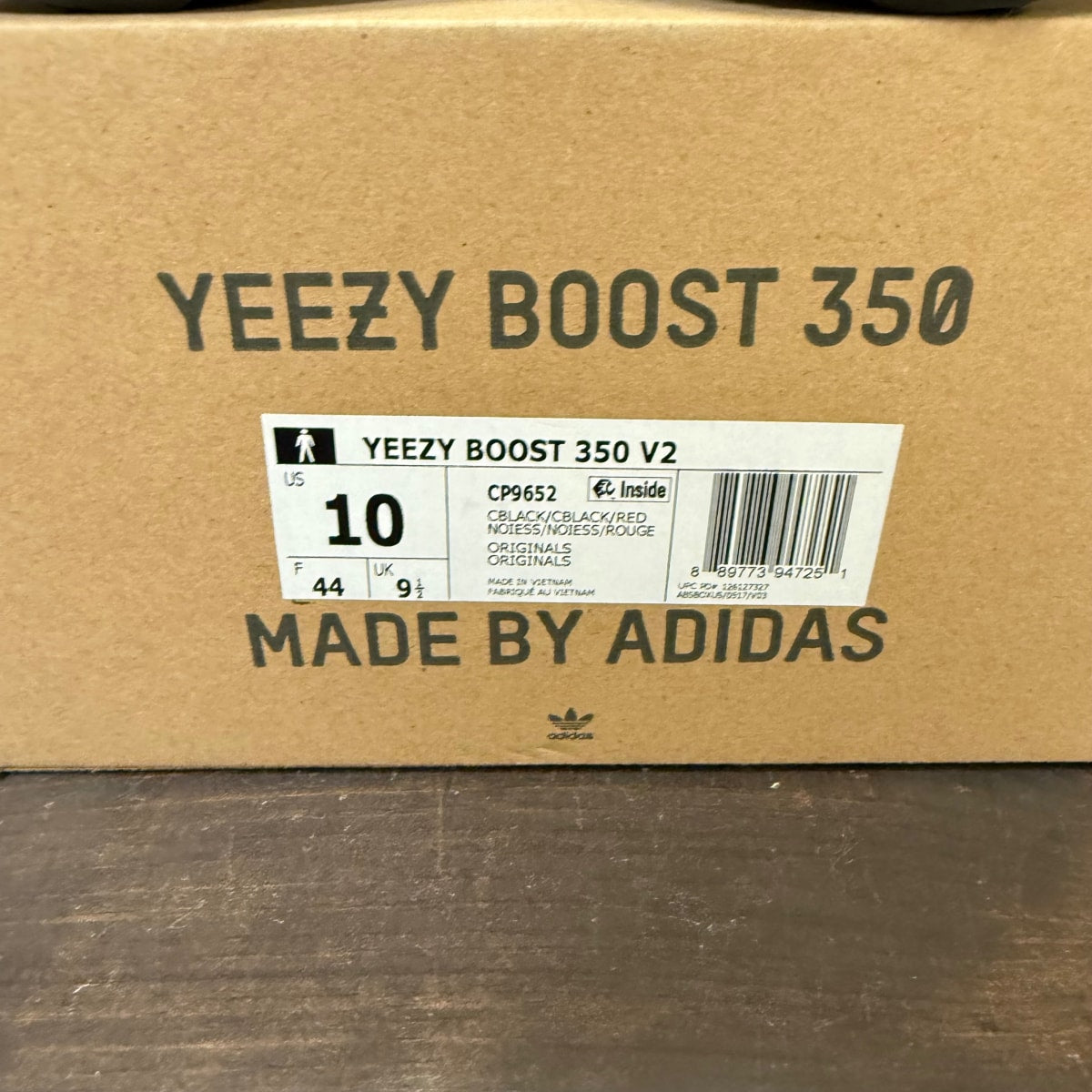 adidas Yeezy Boost 350 V2 Black Red - Image 6