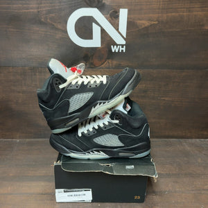 Jordan 5 Retro OG Black Metallic Reimagined (GS) Size 6Y (Pre-Owned) - Image 1