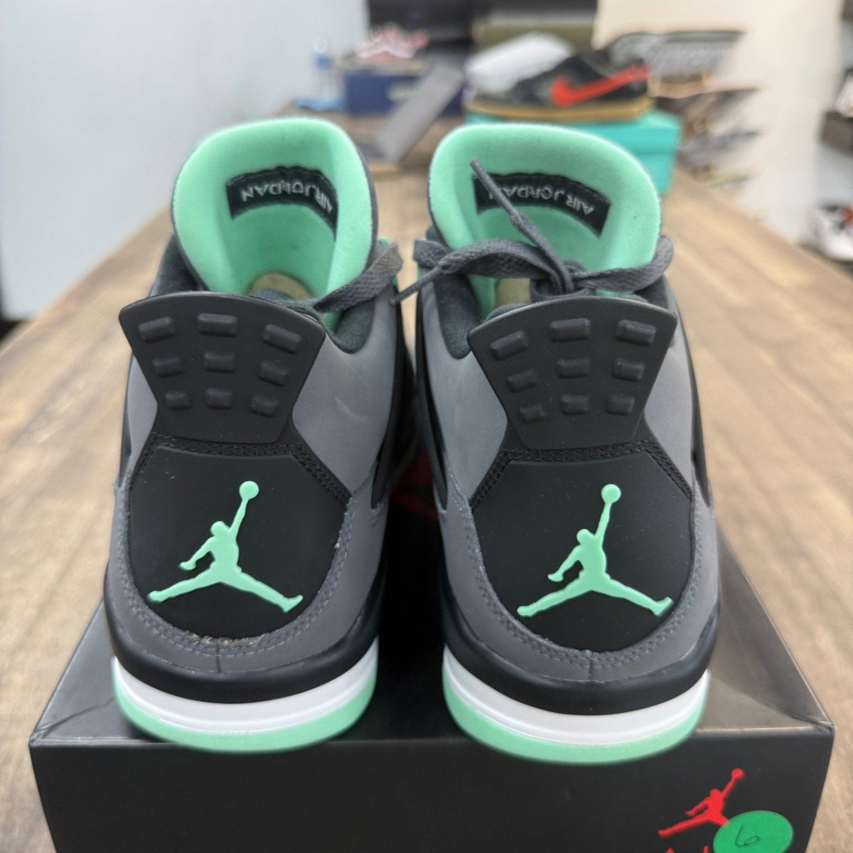 Jordan 4 Retro Green Glow - Image 4