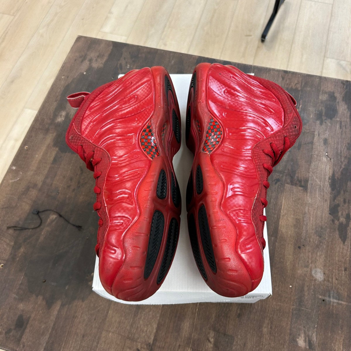 Nike Air Foamposite Pro Red October Size 13 (Pre-Owned) - Image 3