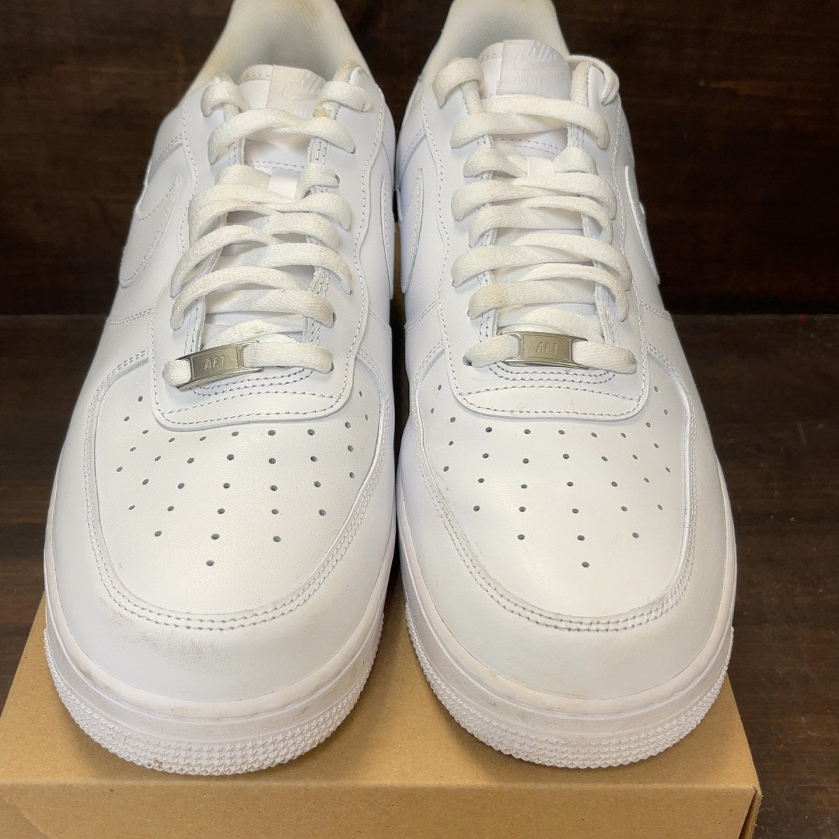 Nike Air Force 1 Low '07 White Size 15 (Pre-Owned) - Image 3