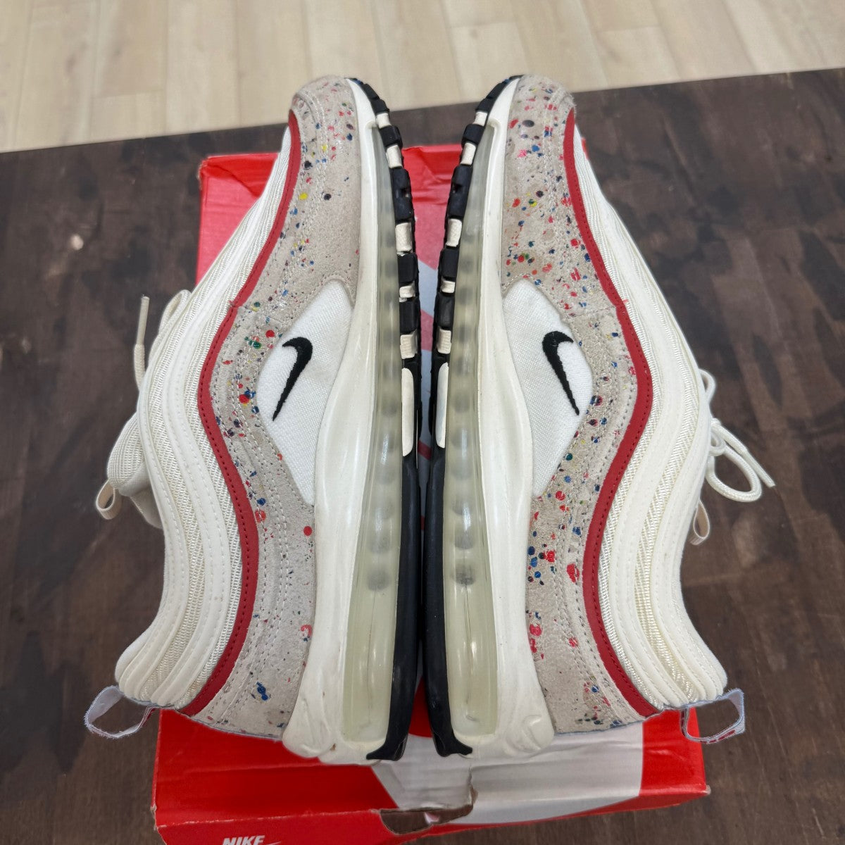 Nike Air Max 97 Paint Splatter Size 14 (Pre-Owned) - Image 2