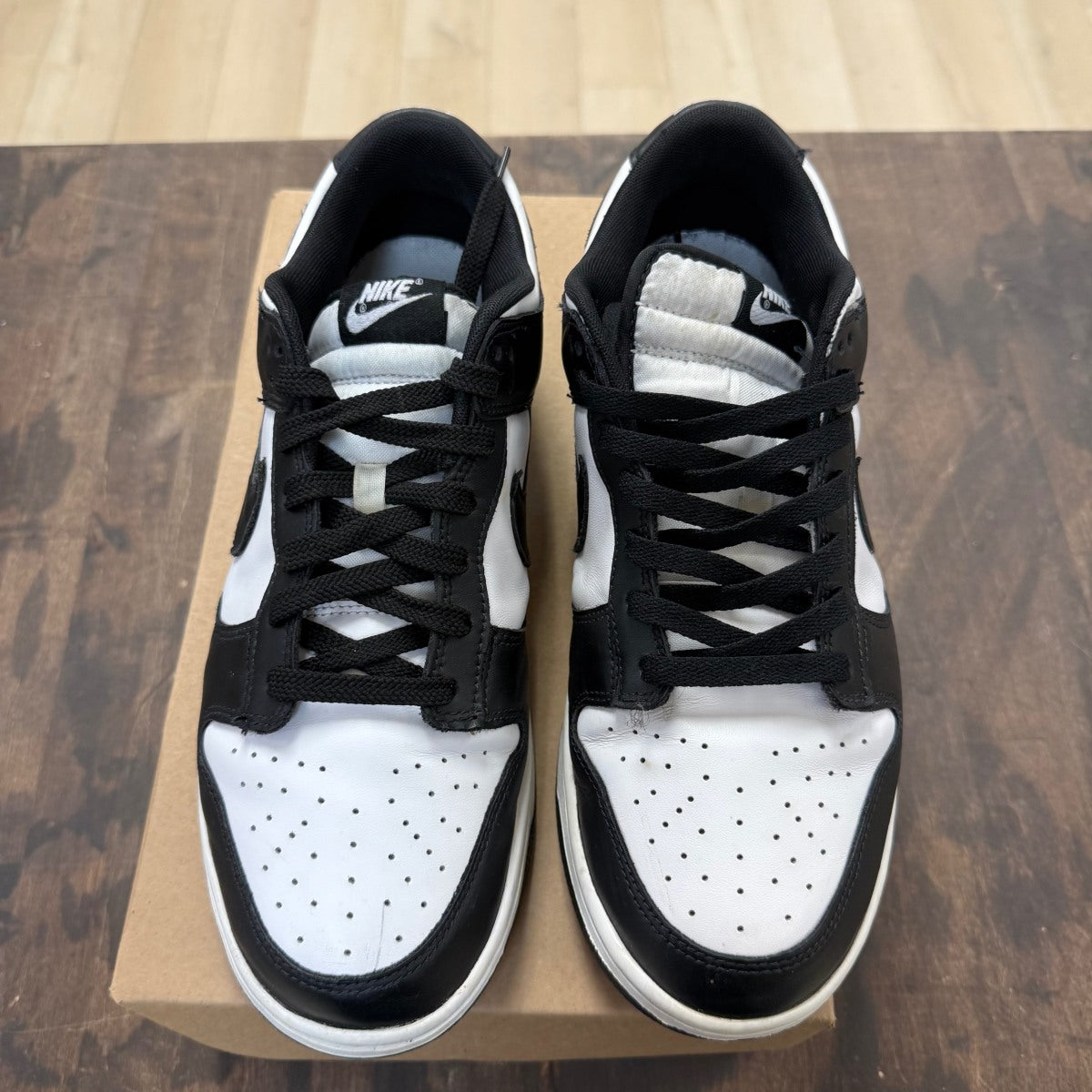 Nike Dunk Low Retro White Black Panda Size 12 (Pre-Owned) - Image 2