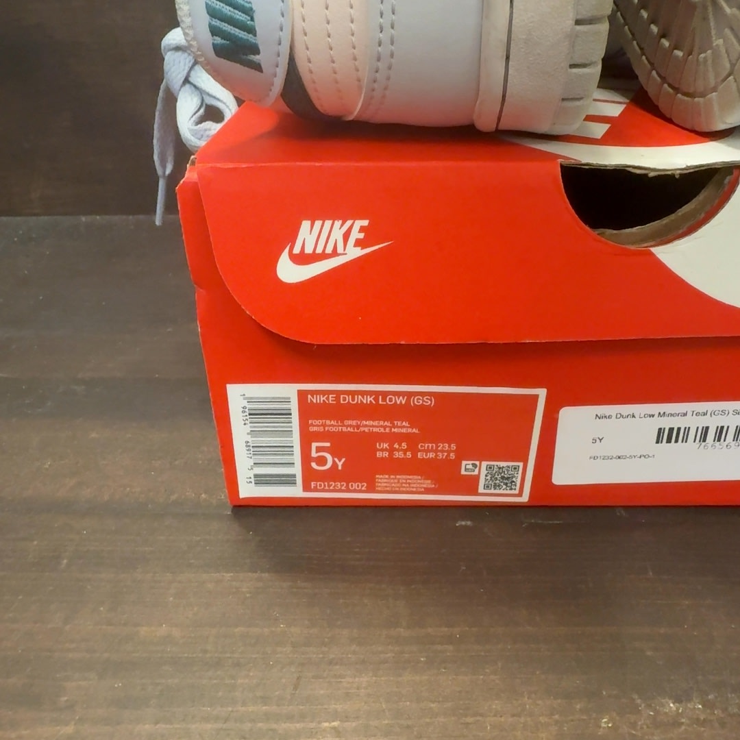 Nike Dunk Low Mineral Teal (GS) - Image 8