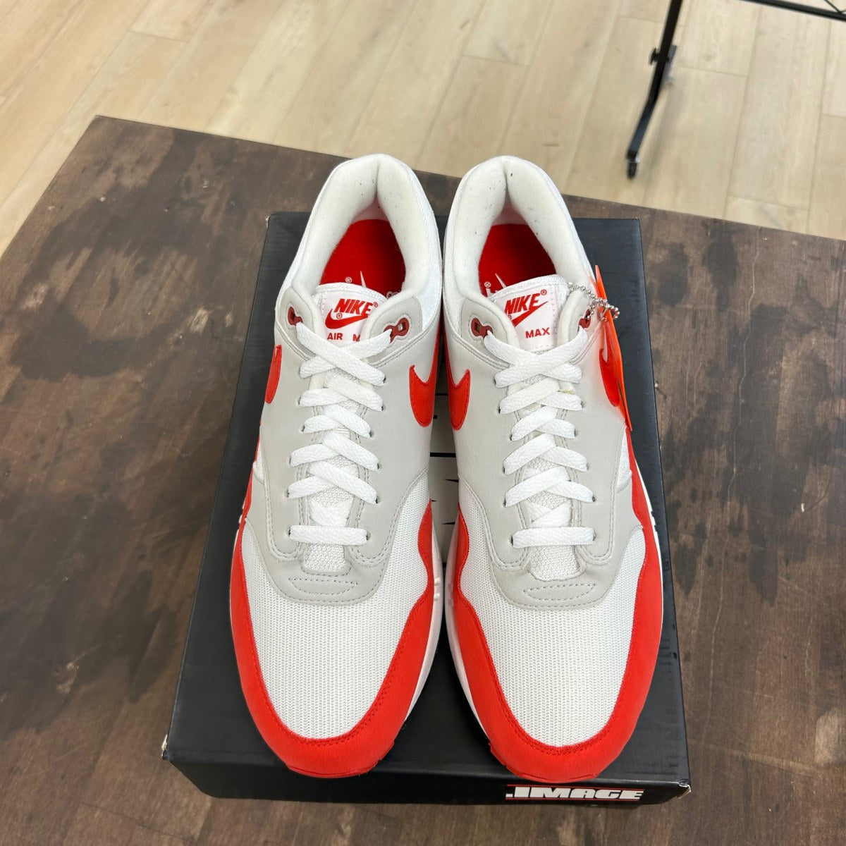 Nike Air Max 1 Anniversary Red (2017/2018 Restock Pair) Size 13 (Pre-Owned) - Image 2